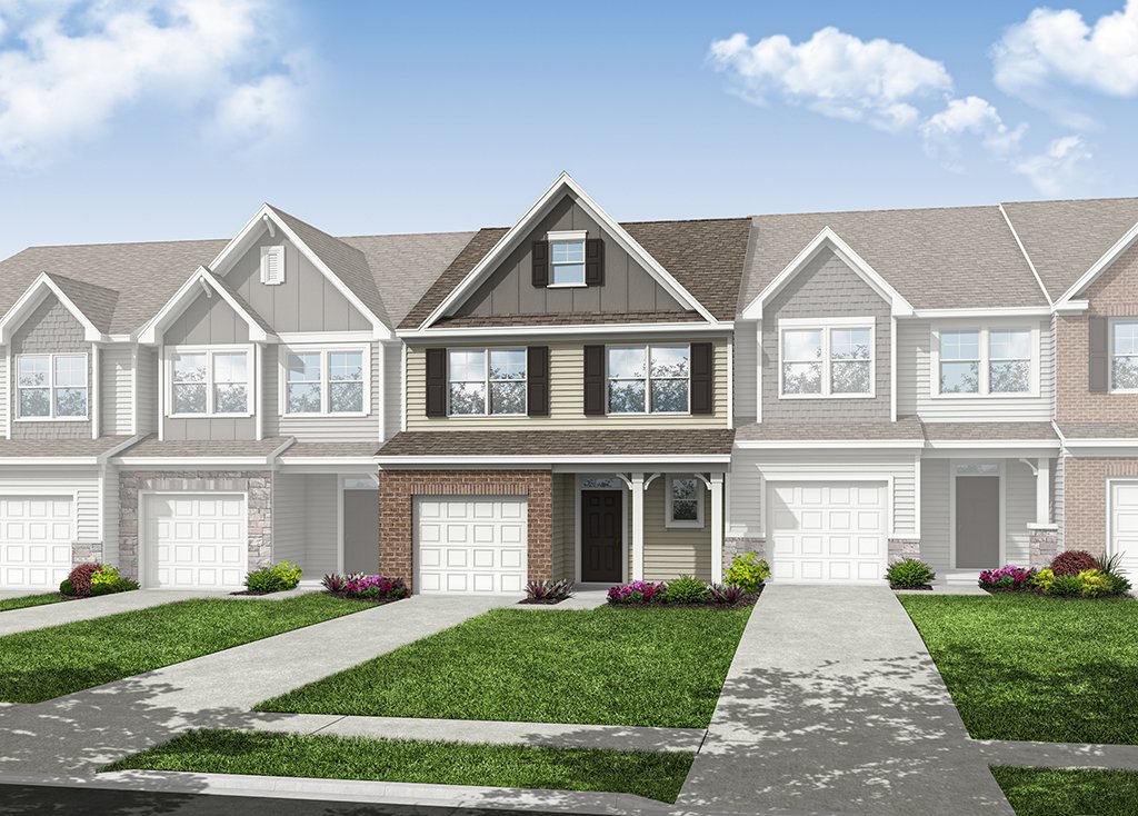 Attenborough Townhomes Piedmont, SC Luxury Townhomes Eastwood Homes